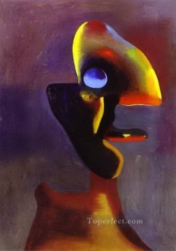 Cabeza de hombre Joan Miró Pinturas al óleo